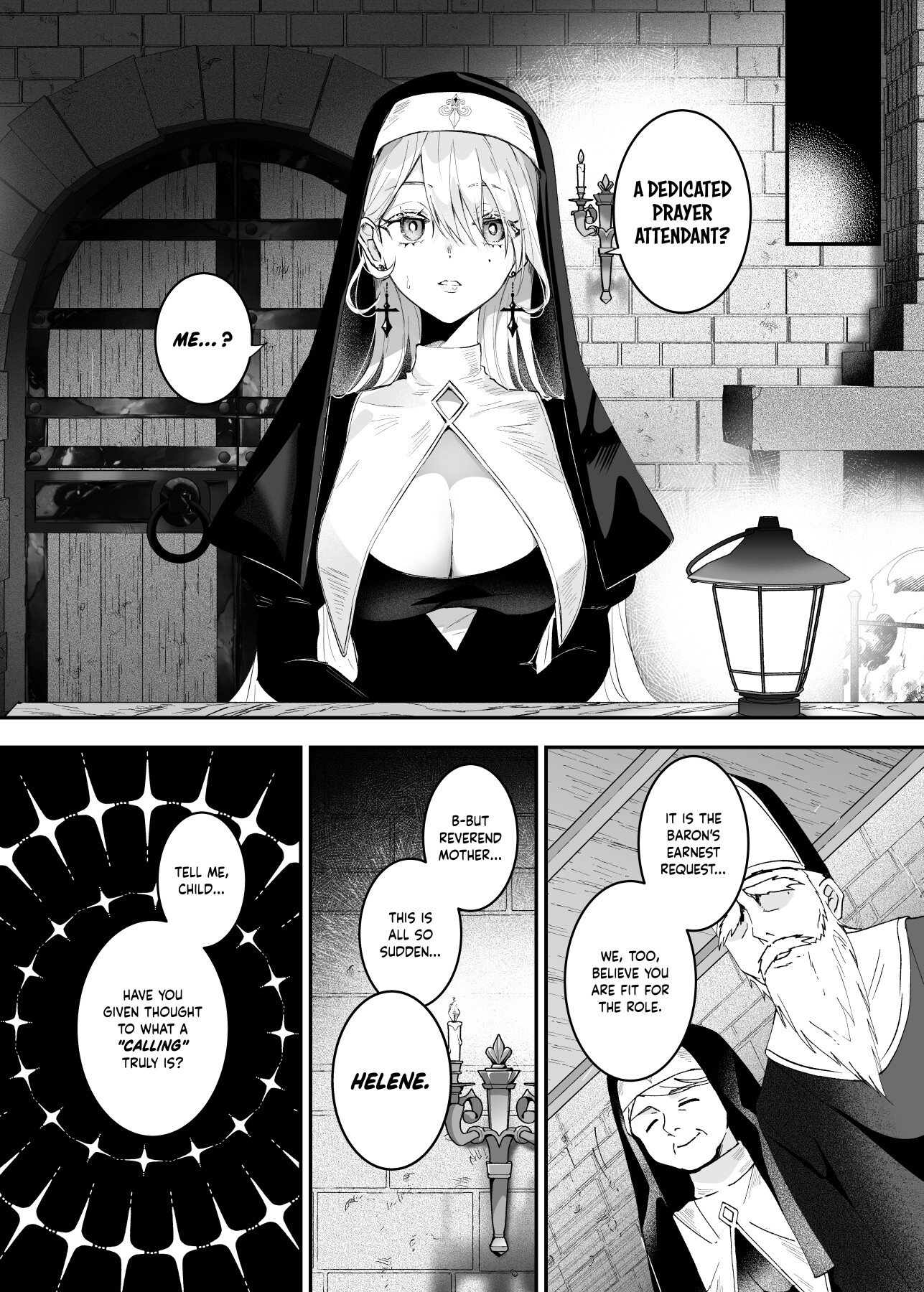 Hentai Manga Comic-Is This Truly a Prayer?-Read-4